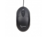 Gembird MUS-U-01, Optical Mouse, 1000dpi, USB, Black